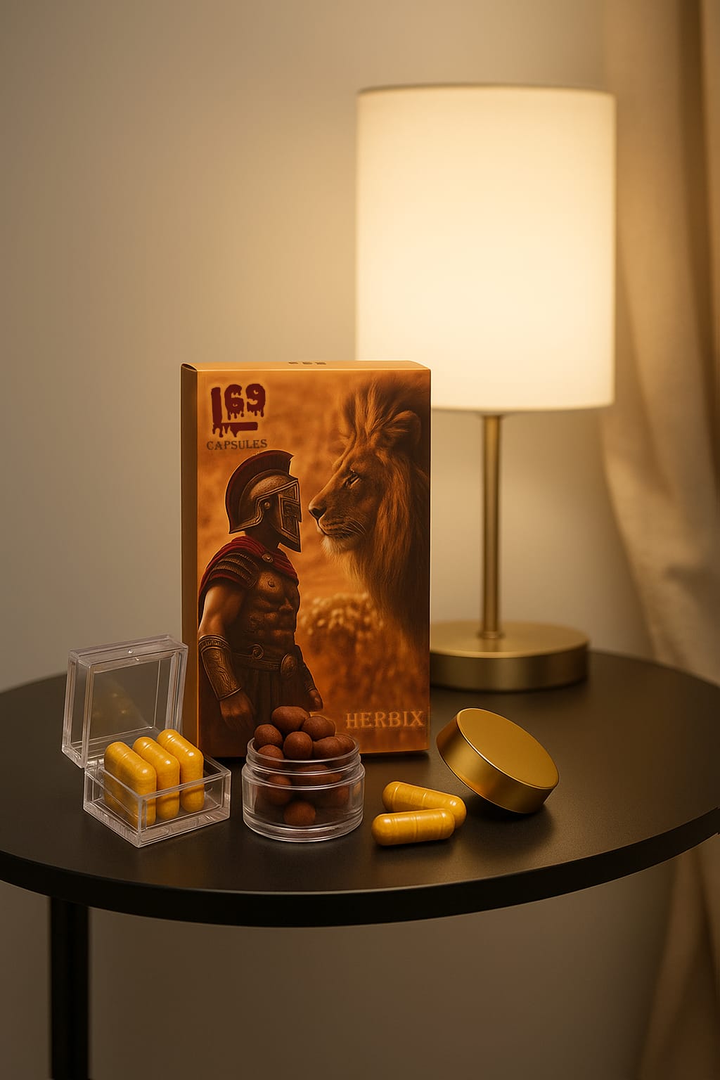 Herbix L69 Power Combo - 10 Golden Capsules & 10 Herbal Pills - Image 3