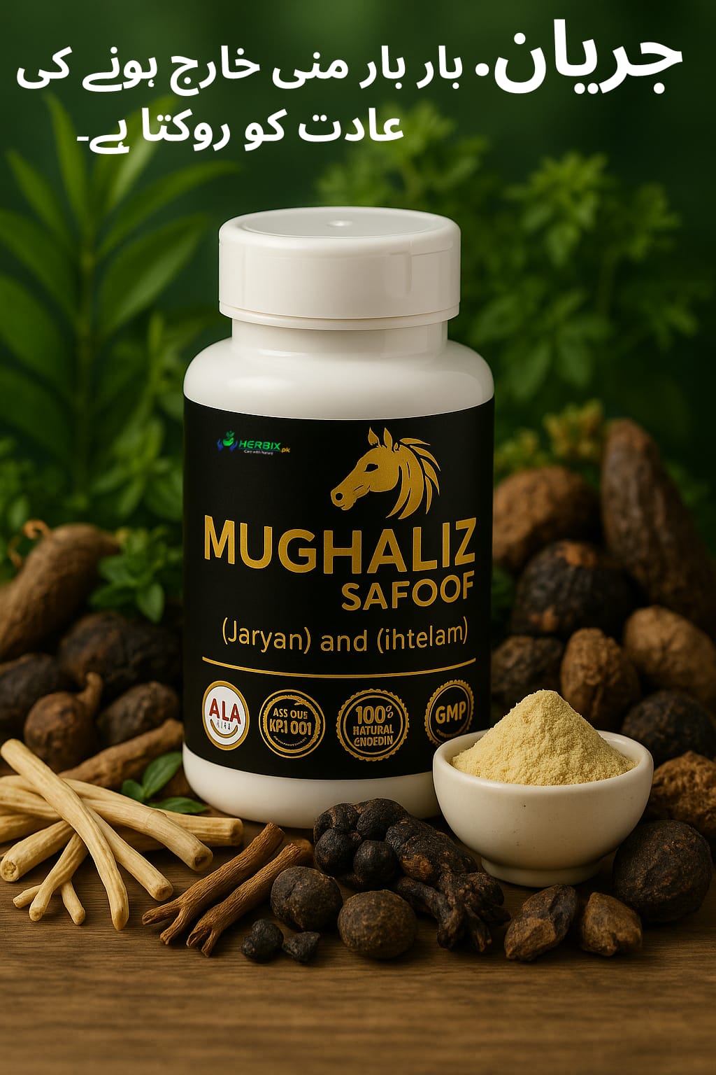 Herbix Mughaliz Safoof - For Jaryan & Nocturnal Emission - Image 2